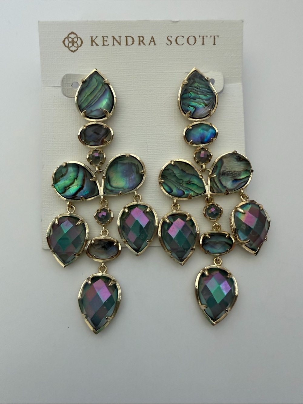 Kendra Scott Pacey Stone Chandelier Earrings - Multicolor - Picture 2 of 5